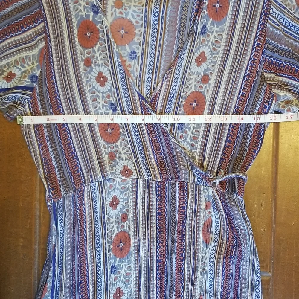 Patrons Of Peace Boho Wrap Maxi Dress - Picture 12 of 16